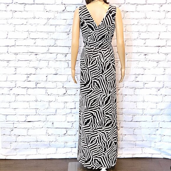 CLEO - Sleeveless maxi dress, stunning zebra print - Picture 6 of 8